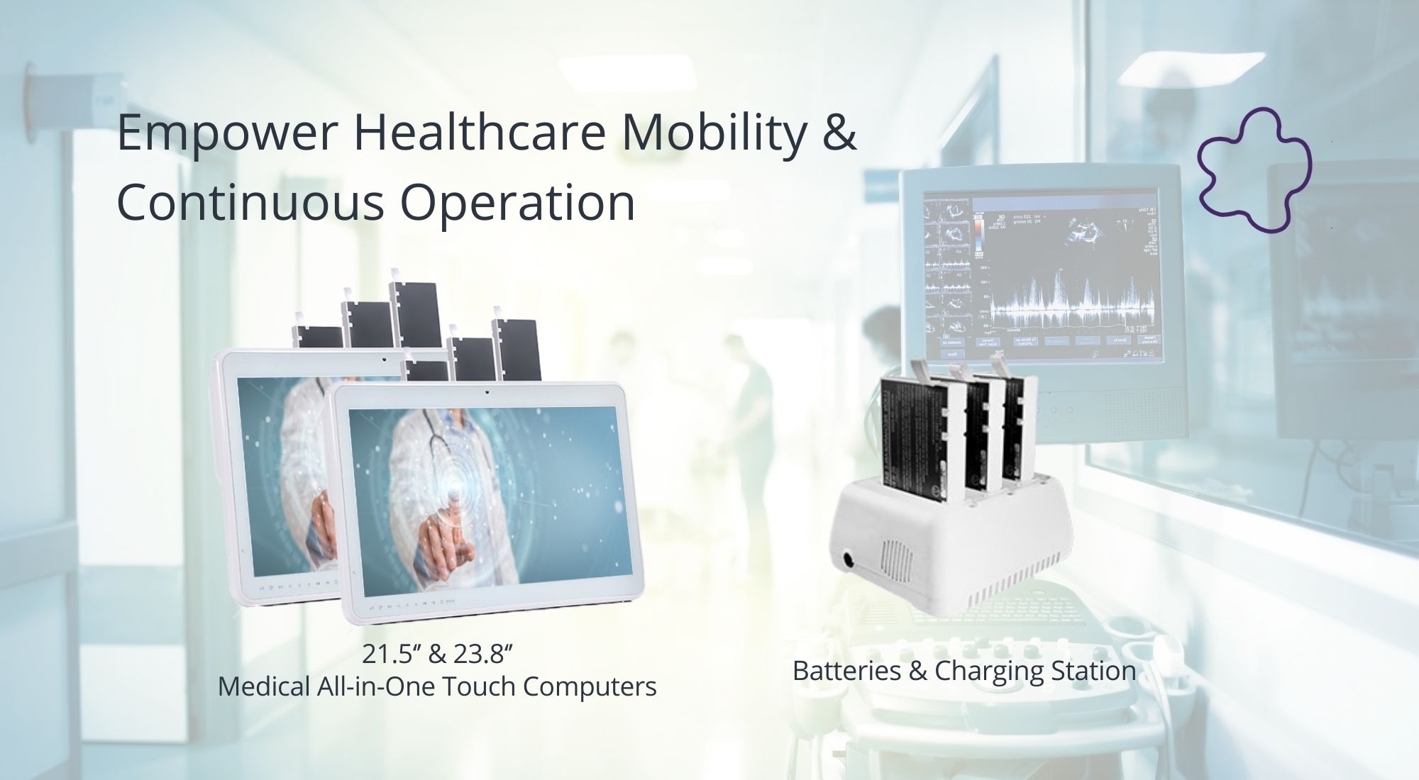 New Medical Certified All In One Touch Computers