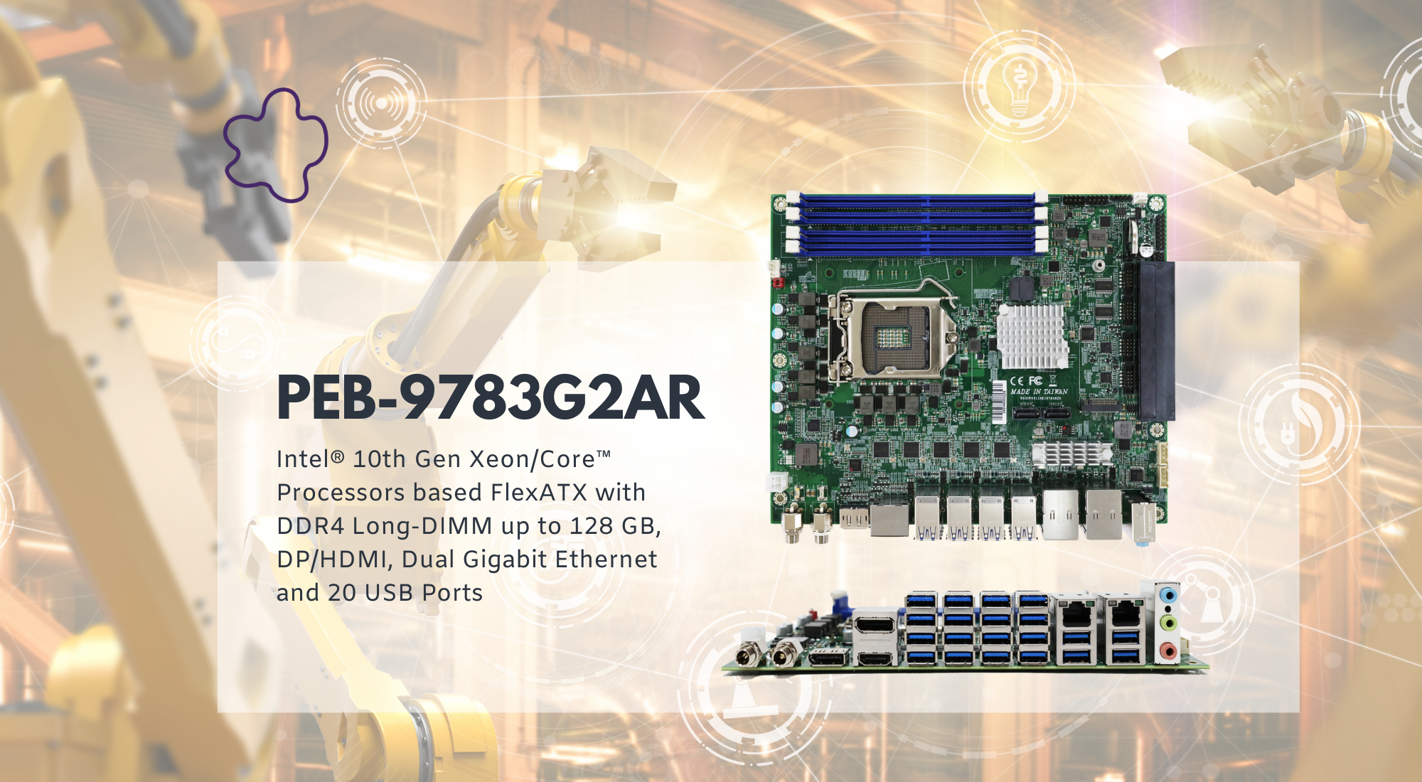 In Need Of 20 USBs Portwell's New FlexATX Board?